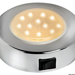 Plafoniera Sun 10 LED cromato
